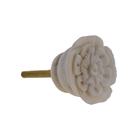 Puxador para Móveis Osso Bege 40mm