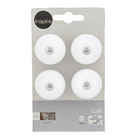 Puxador para Móveis Porcelana Branca Suave 39mm Gabi