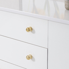 Puxador para Móveis Sobrepor ABS 35mm Dourado 1 peça