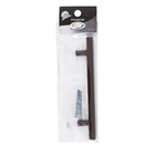 Puxador para Móveis Sobrepor Aço Inox 128mm Corten  1 peça