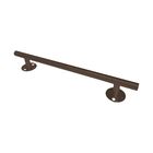 Puxador para Móveis Sobrepor Aço Inox 192mm Corten  1 peça