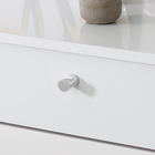 Puxador para Móveis Sobrepor Alumínio 120mm Cromado 6 peças