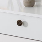 Puxador para Móveis Sobrepor Ferro Fundido 35mm Natural 1 peça