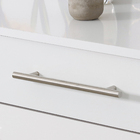 Puxador para Móveis Sobrepor Inox 3mm Escovado 1 peça