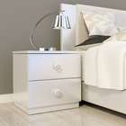 Puxador para Móveis Sobrepor Madeira 34mm Branco 1 peça