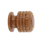 Puxador para Móveis Sobrepor Madeira 34mm Cerejeira 1 peça