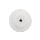 Puxador para Móveis Sobrepor Madeira 37mm Branco 1 peça