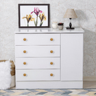 Puxador para Móveis Sobrepor Madeira 39mm Marfim 1 peça