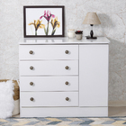 Puxador para Móveis Sobrepor Madeira 40mm Pintado 1 peça