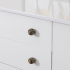 Puxador para Móveis Sobrepor Madeira 40mm Pintado 1 peça