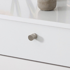 Puxador para Móveis Sobrepor Metal 195mm Escovado 4 peças