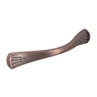 Puxador para Móveis Sobrepor Zamac 120mm Cobre 1 peça