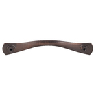 Puxador para Móveis Sobrepor Zamac 120mm Cobre 1 peça