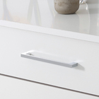 Puxador para Móveis Sobrepor Zamac 128mm Cromado 1 peça