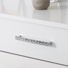 Puxador para Móveis Sobrepor Zamac 128mm Cromado 1 peça