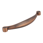 Puxador para Móveis Sobrepor Zamac 141mm Cobre 1 peça
