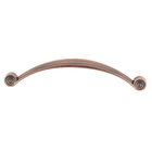 Puxador para Móveis Sobrepor Zamac 141mm Cobre 1 peça
