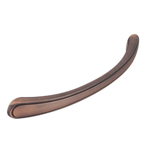 Puxador para Móveis Sobrepor Zamac 147mm Cobre 1 peça