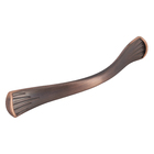 Puxador para Móveis Sobrepor Zamac 160mm Cobre 1 peça