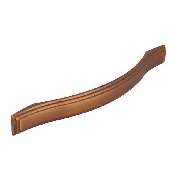 Puxador para Móveis Sobrepor Zamac 172mm Cobre Antigo 1 peça