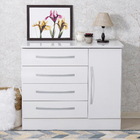 Puxador para Móveis Sobrepor Zamac 288mm Cromado 1 peça