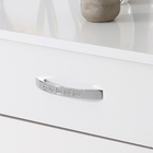 Puxador para Móveis Sobrepor Zamac 96mm Cromado 1 peça