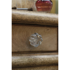 Puxador para Móveis Vidro Transparente 40mm