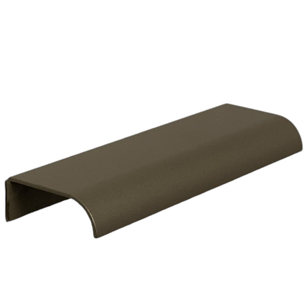 Puxador Para Móveis Wave Reto Alumínio Champagne 125mm Alumin