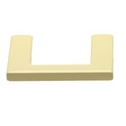 Puxador para Móveis Zamac Amarelo 250mm Let