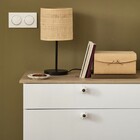 Puxador para Móveis Zamac Branco 41mm 4 Peças Leny Inspire