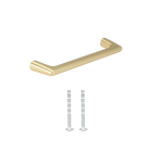 Puxador para Móveis Zamac Dourado 140mm 1 Peça Willy Inspire