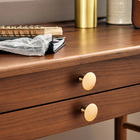 Puxador para Móveis Zamac Dourado Escovado 39mm 2 Peças Billy Inspire