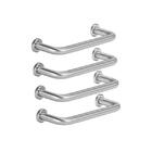 Puxador para Móveis Zamac Prata 111mm 4 Peças Sasha Inspire