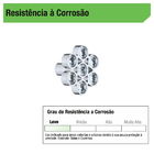 Puxador para Móveis Zamac Prata 160mm