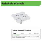 Puxador para Móveis Zamac Prata 16mm