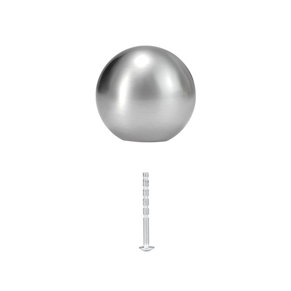 Puxador para Móveis Zamac Prata Escovado 30mm 1 Peça Paolo Inspire