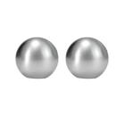 Puxador para Móveis Zamac Prata Escovado 30mm 2 Peças Paolo Inspire