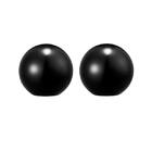 Puxador para Móveis Zamac Preto Fosco 30mm 2 Peças Paolo Inspire