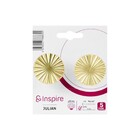 Puxador para Móveis Zamak Dourado 38mm 2 Peças Julian Inspire