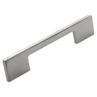 Puxador para móvel 2 furos 5 mmx30mm Polido Geris