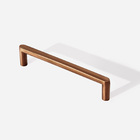 Puxador Para Móvel Alça Sobrepor 128 Mm Zamac (cartago Rosé G