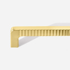 Puxador Para Móvel Alça Sobrepor 128 Mm Zamac (petra Dourado