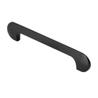 Puxador Para Móvel Alça Sobrepor 128 Mm Zamac (pompeia Preto