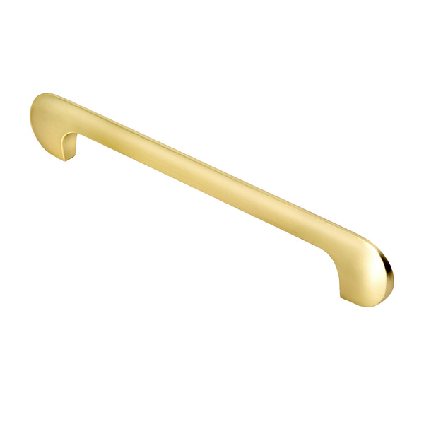 Puxador Para Móvel Alça Sobrepor 160 Mm Zamac (pompeia Ouro F