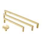 Puxador Para Móvel Alça Sobrepor 192 Mm Zamac (cartago Ouro F