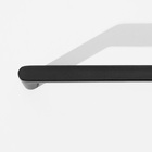 Puxador Para Móvel Alça Sobrepor 192 Mm Zamac (cartago Preto