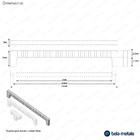 Puxador Para Móvel Alça Sobrepor 192 Mm Zamac (petra Cromado)