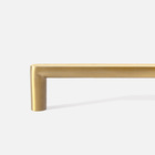 Puxador Para Móvel Alça Sobrepor 224 Mm Zamac (cartago Dourad