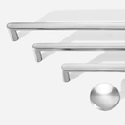 Puxador Para Móvel Alça Sobrepor 224 Mm Zamac (cartago Escova