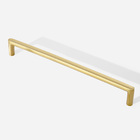 Puxador Para Móvel Alça Sobrepor 224 Mm Zamac (cartago Ouro F